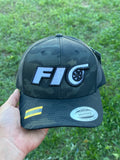 Multi Camo Fio Hat (Black / White)