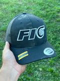Multi Camo Fio Trucker Hat (Light Gray / Black)