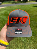 Orange Fio Hat