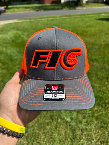 Orange Fio Hat