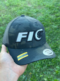 Multi Camo Fio Hat (Black / White)
