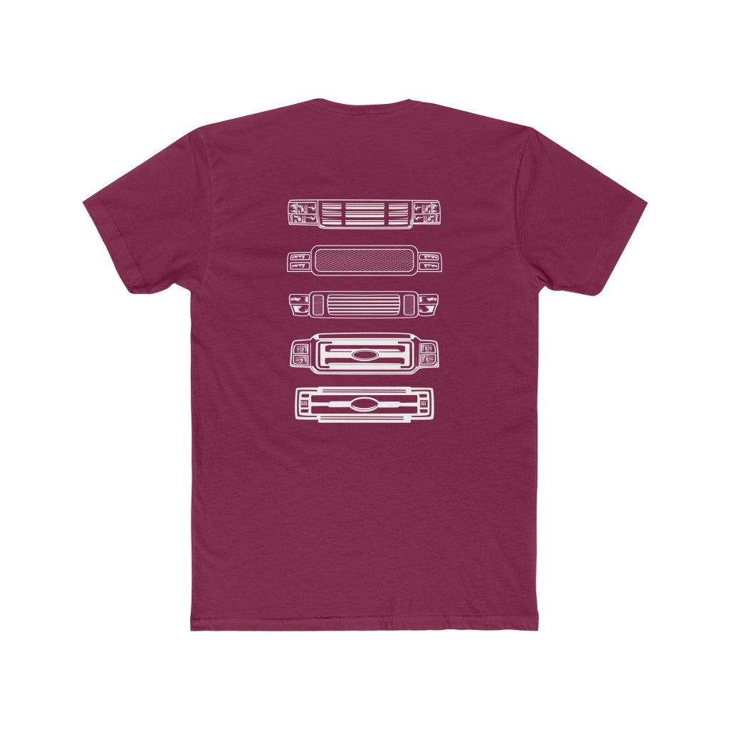 Tシャツ・カットソー IONSEOUL Ford Box Short Sleeve T-Shirt Officially Licensed Green Ford Bronco Short Sleeve Graphic T