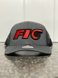 Gray Fio Hat (Red)